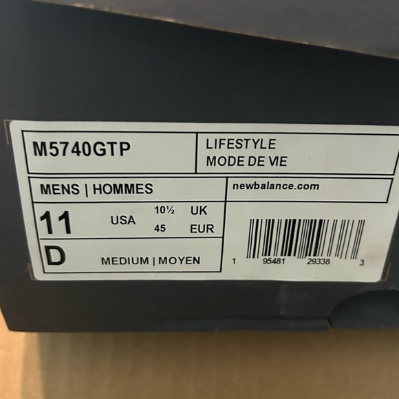 New balance M5740GTP Gore-Tex size 11 - Picture 4 of 11